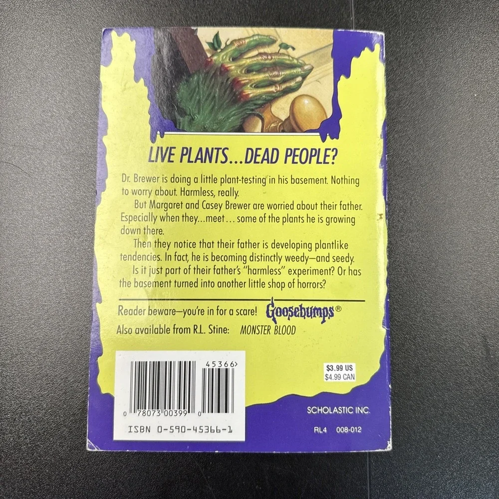 goosebumps stay out of the basement book